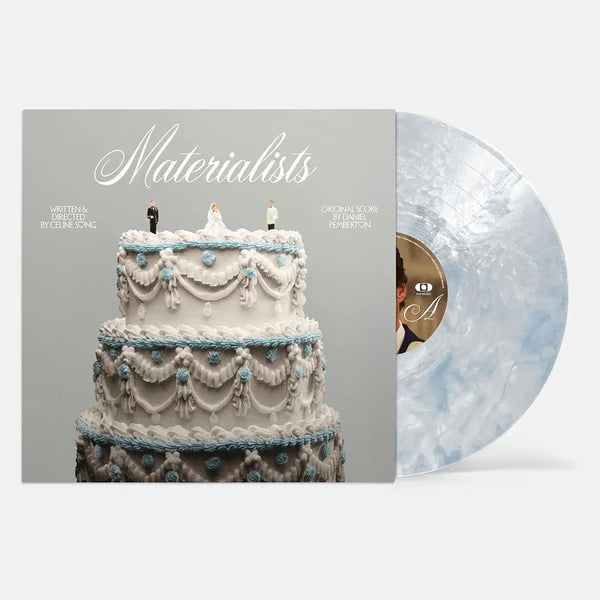 Materialists (Original Soundtrack): Iridescent White w/ Blue Vinyl LP { vinyl }