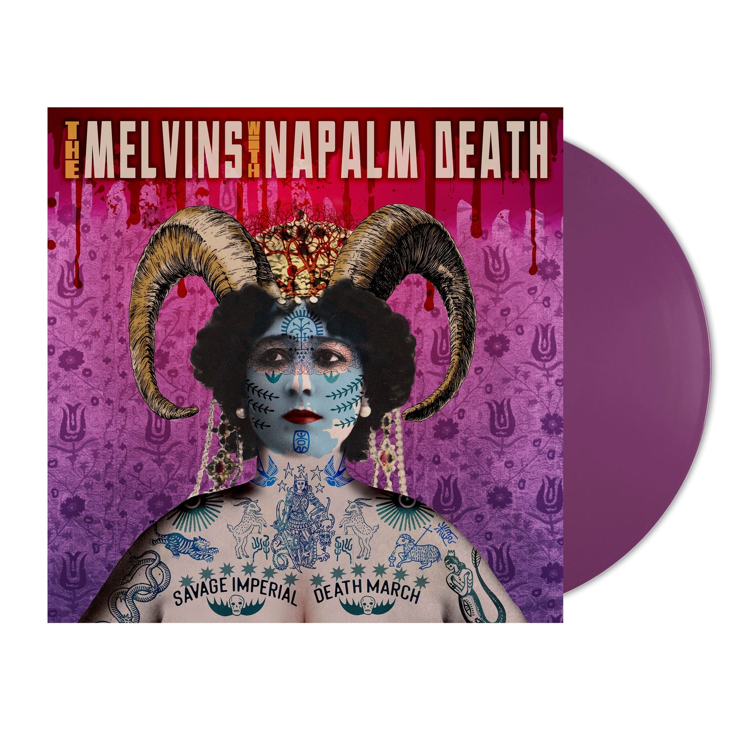 Savage Imperial Death March: Orchid Vinyl LP { vinyl }
