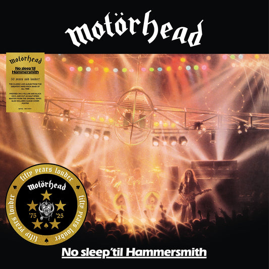 No Sleep At All: Clear with Black and White Splatter Vinyl LP { vinyl }