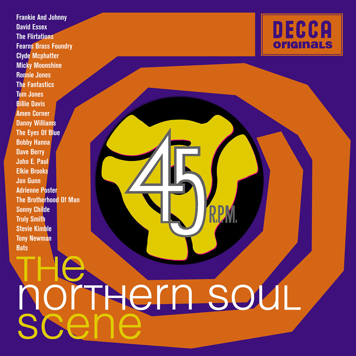 The Northern Soul Scene: Orange Vinyl 2LP