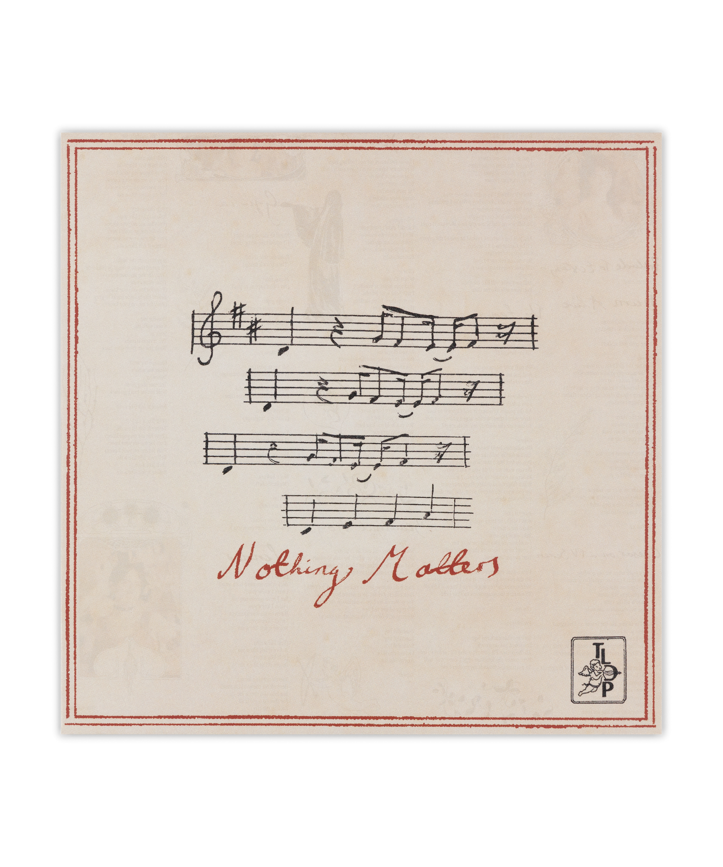 Nothing Matters: Crystal Clear Vinyl 7” Single { vinyl }
