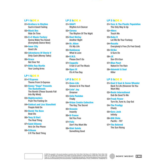 NOW That's What I Call An Era - Such A Good Feeling: 1988-1995 (3LP) { vinyl }
