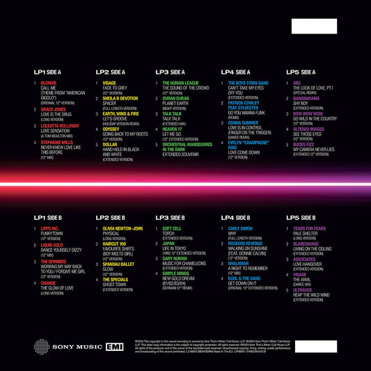 NOW Presents…12” 80s: Part One – 1980-1982 (5LP) { vinyl }