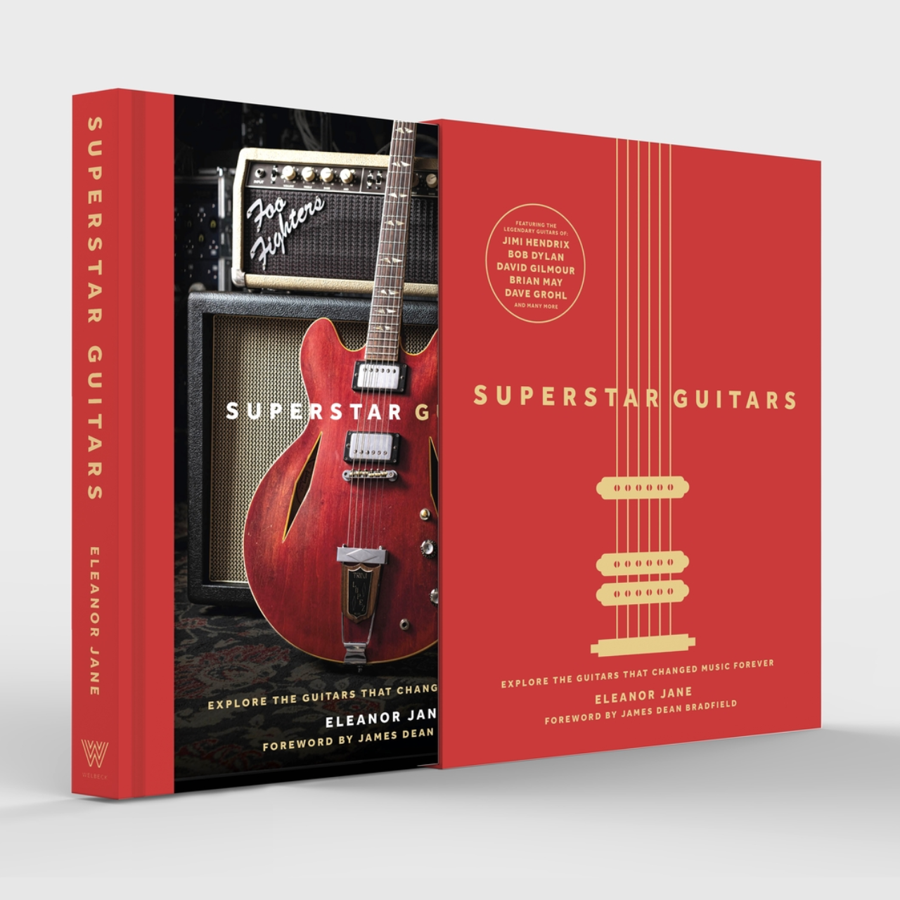 Superstar Guitars: Signed Hardback Book { vinyl }