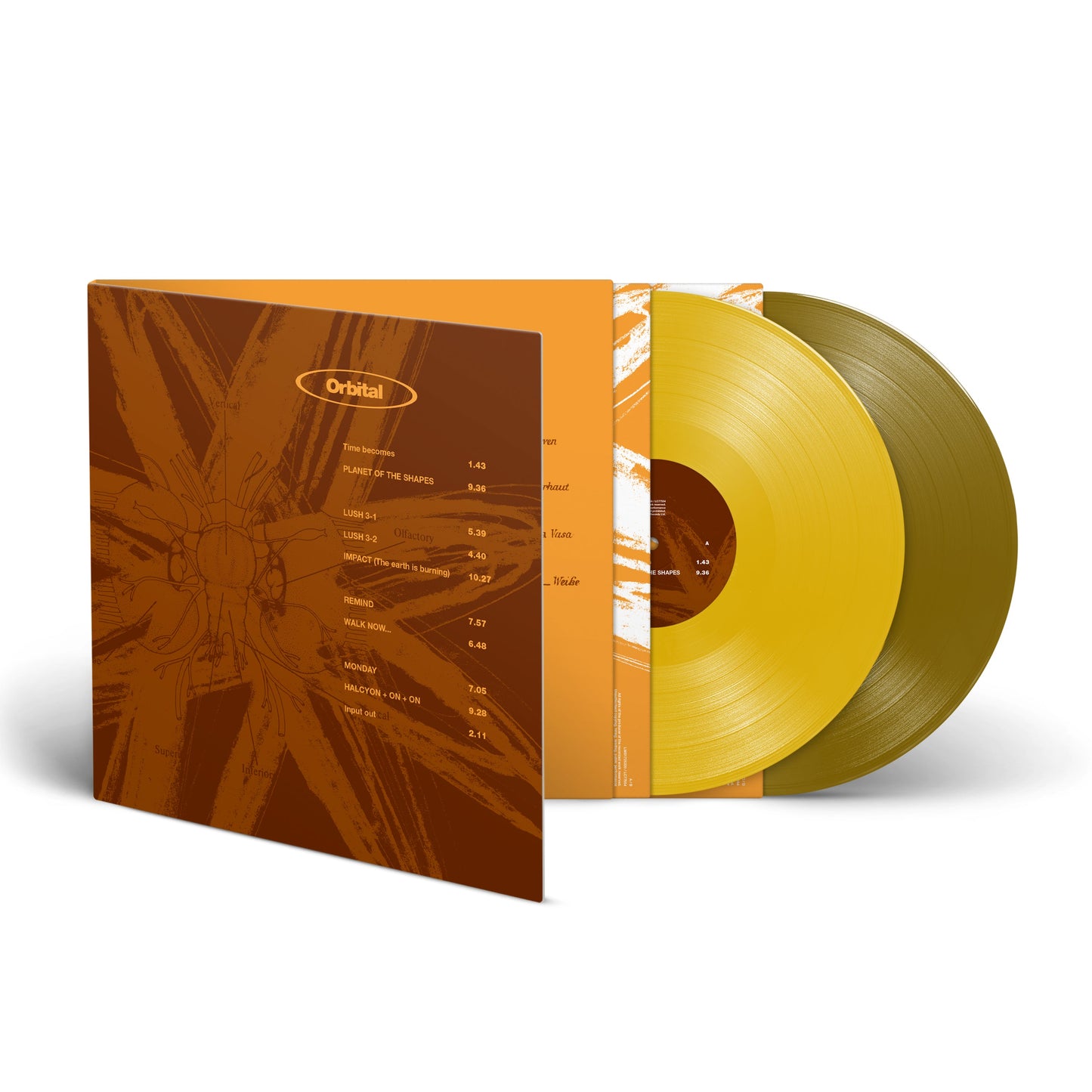 Orbital (The Brown Album): Limited Brown & Orange Vinyl 2LP { vinyl }
