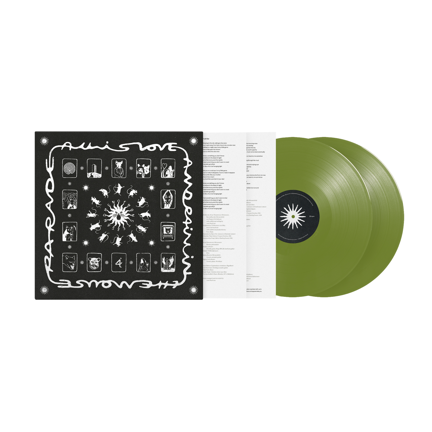 All Is Love and Pain in the Mouse Parade Limited Edition 2LP Vinyl { vinyl }