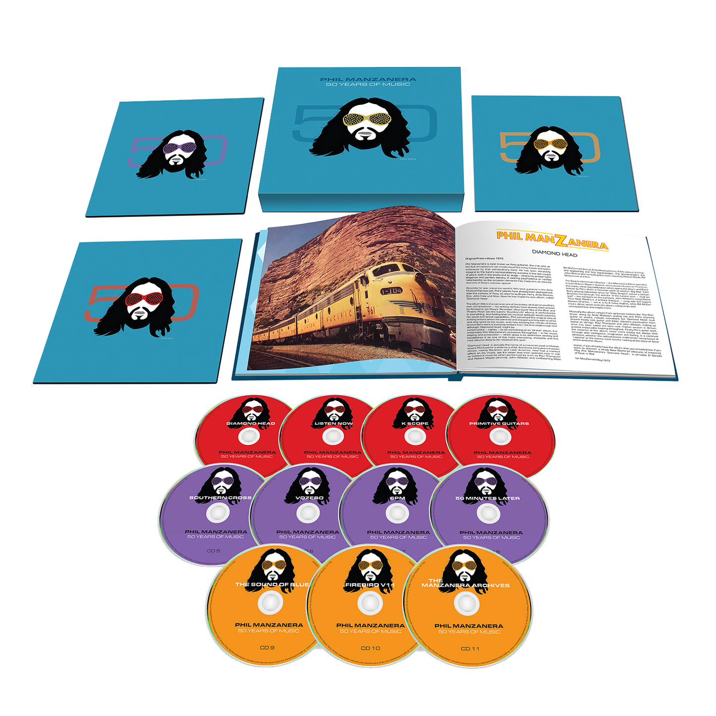 50 Years Of Music (1975 - 1982 Rarities): 11CD Box Set { vinyl }
