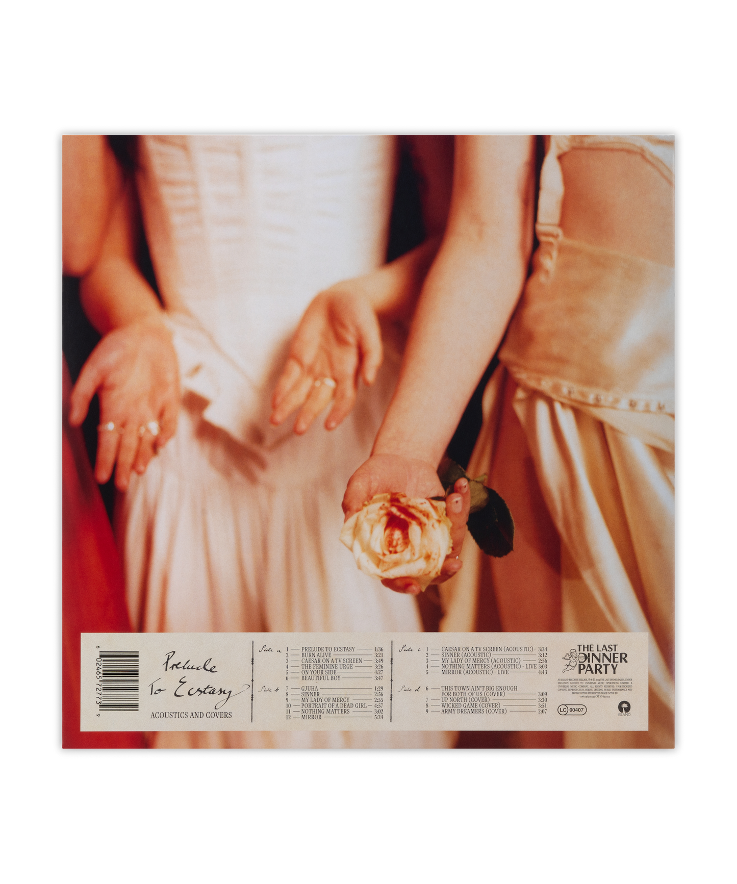 Prelude To Ecstasy: Acoustics And Covers Limited Edition Deluxe Amber 2LP { vinyl }