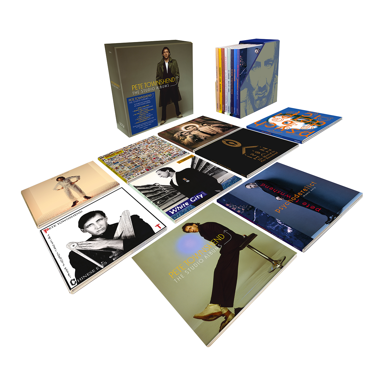 The Studio Albums: 8CD Boxset { vinyl }