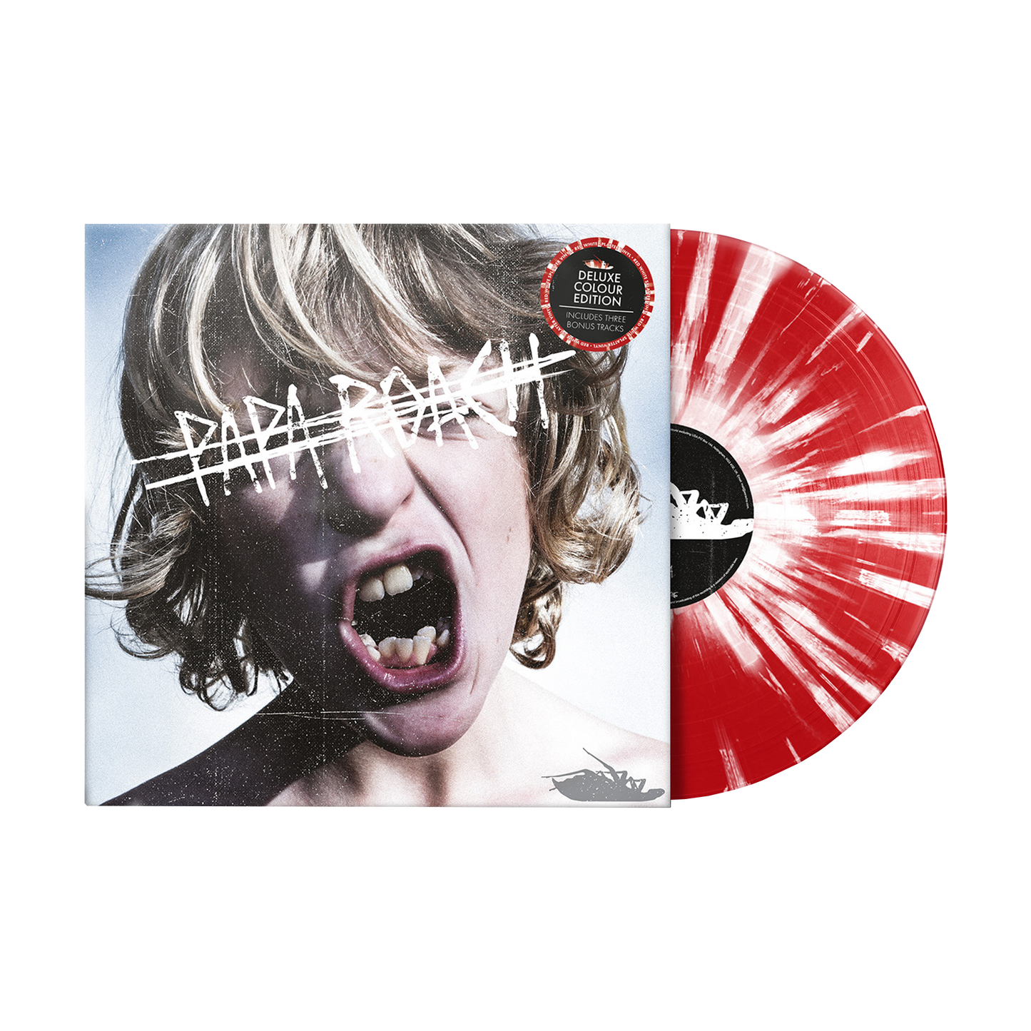 Crooked Teeth: Limited Red w White Splatter Vinyl LP { vinyl }