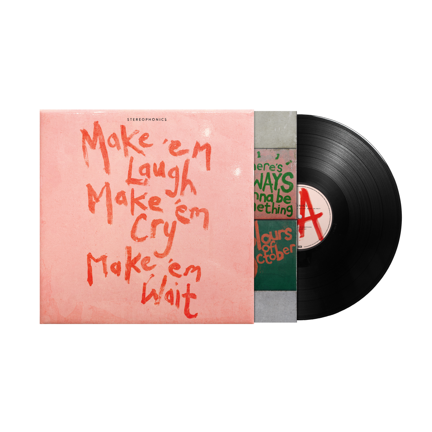 Make ‘em Laugh, Make ‘em Cry, Make ‘em Wait - Recycled Black Vinyl { vinyl }