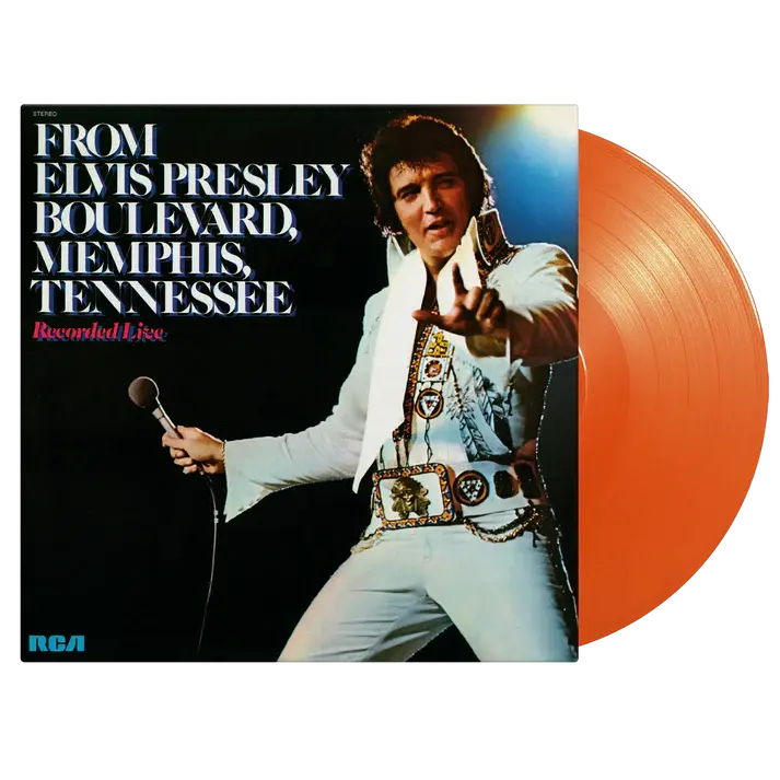 From Elvis Presley Boulevard Memphis: Orangle Vinyl LP { vinyl }