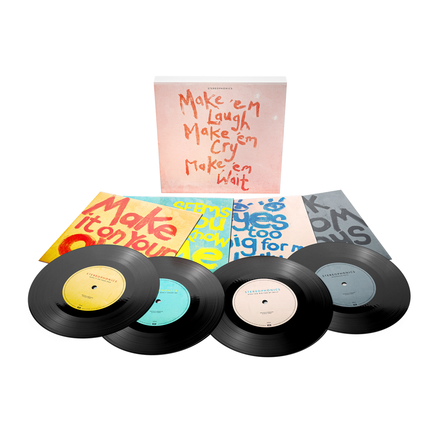 Make 'em Laugh, Make 'em Cry, Make 'em Wait - 7" Box Set { vinyl }