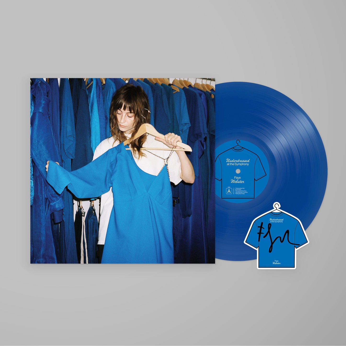 Underdressed at the Symphony: Limited 'Faye Blue' Vinyl LP (w/ Signed Insert) { vinyl }