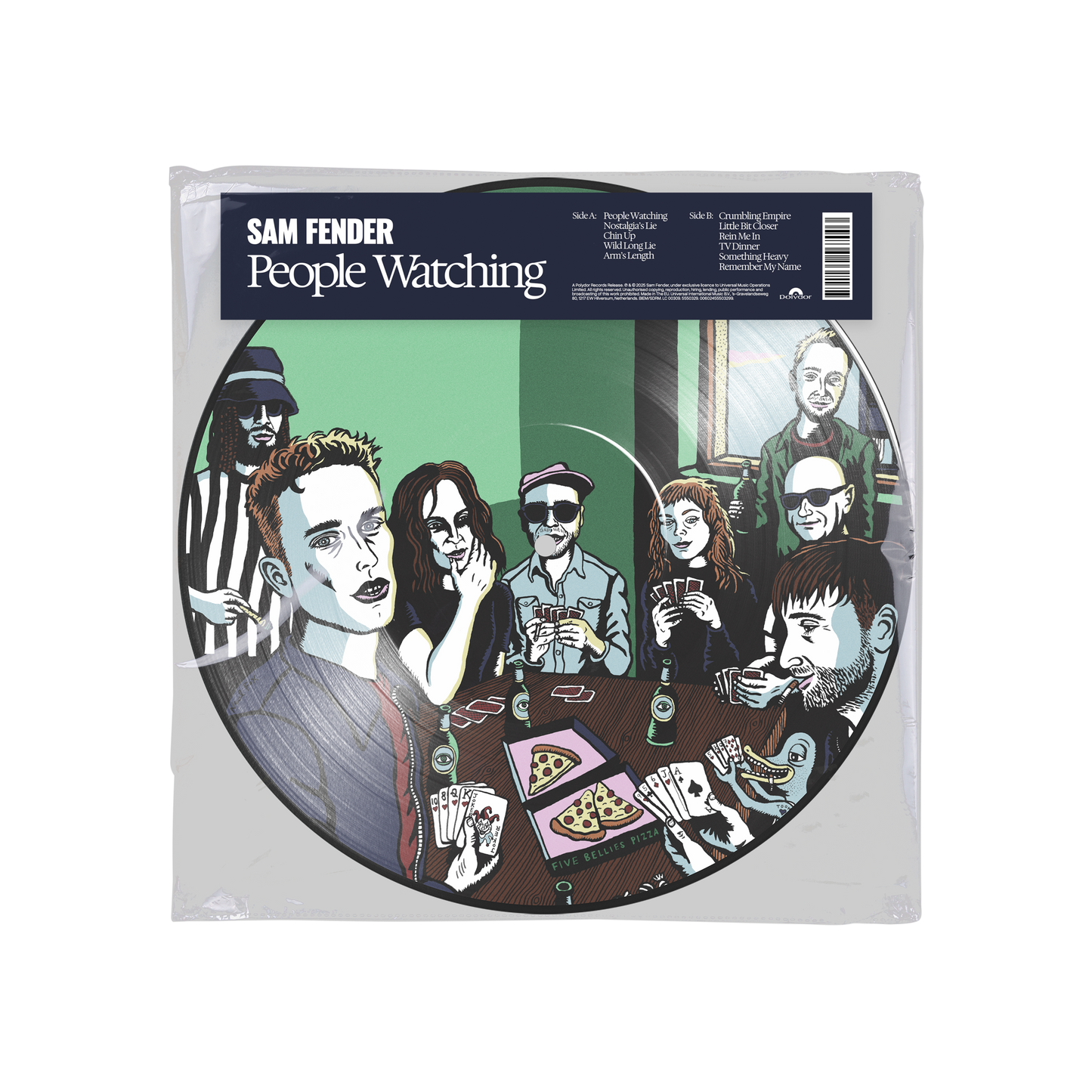 People Watching Neal Fox Artwork Picture Disc { vinyl }