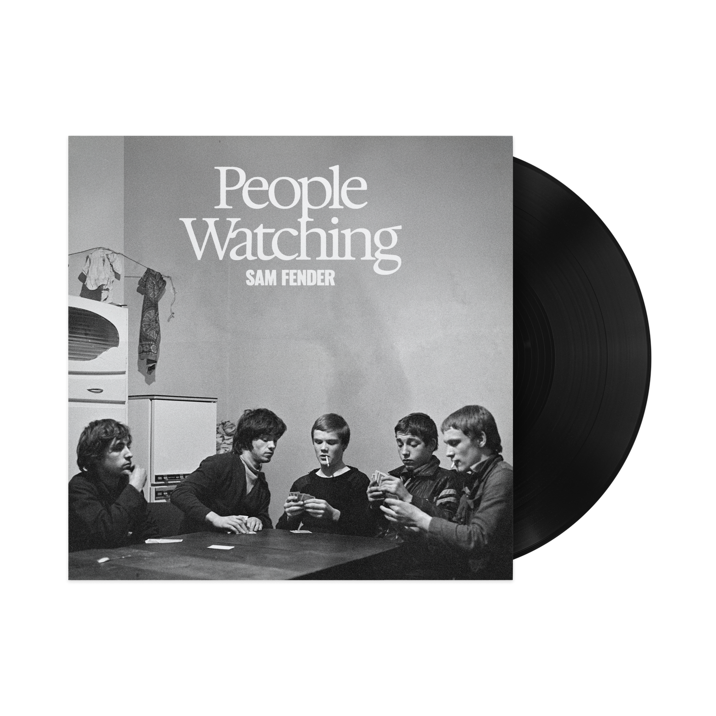 People Watching Standard Black Vinyl { vinyl }