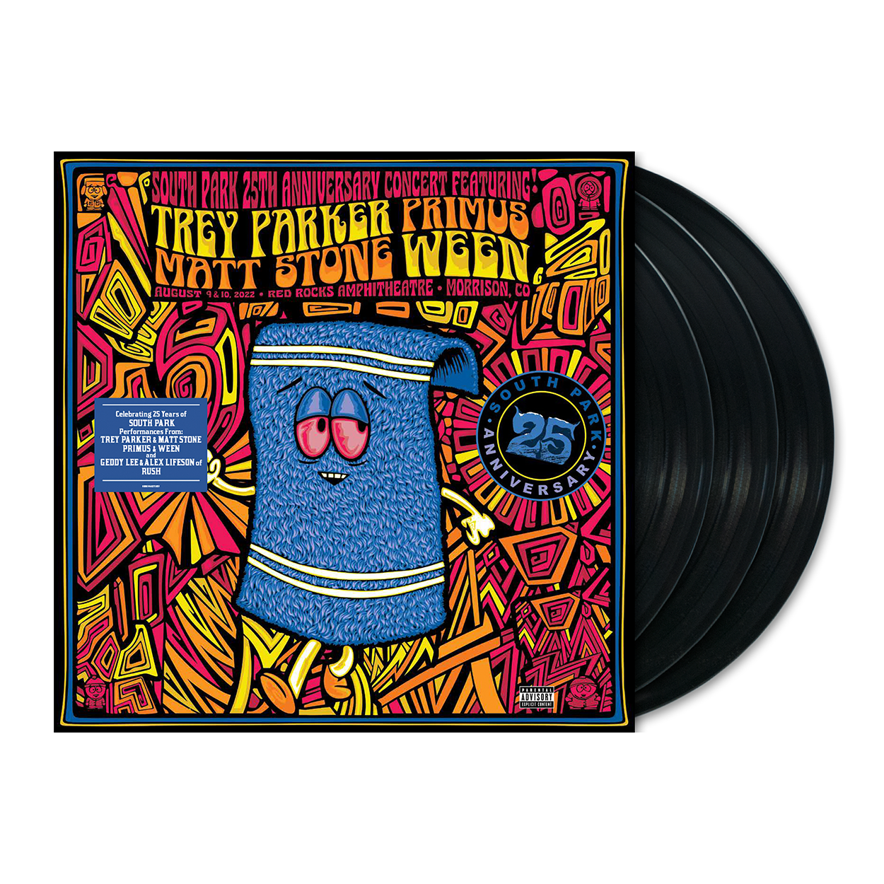 South Park 25th Anniversary Concert: Vinyl 3LP { vinyl }