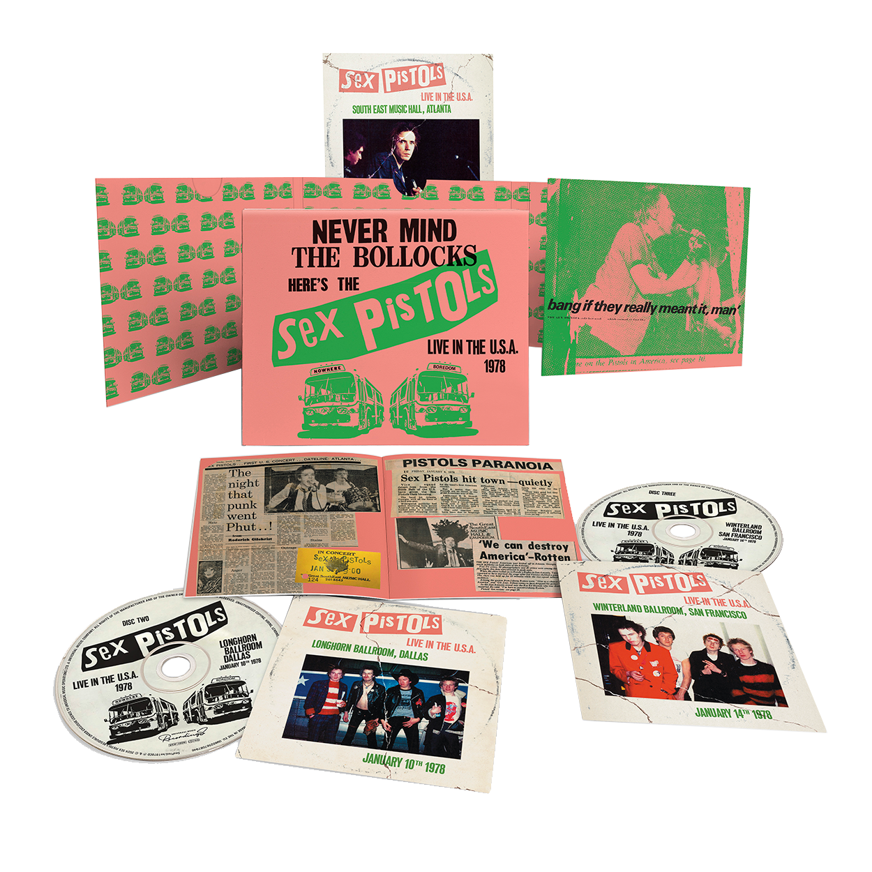 Live In The USA 1978: 3CD { vinyl }
