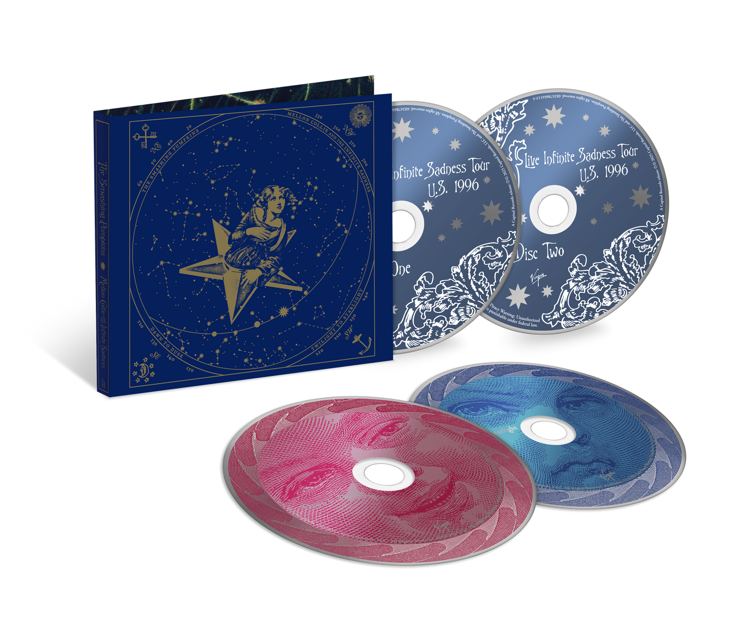 Mellon Collie And The Infinite Sadness: 30th Anniversary Super Deluxe 4CD Box Set { vinyl }