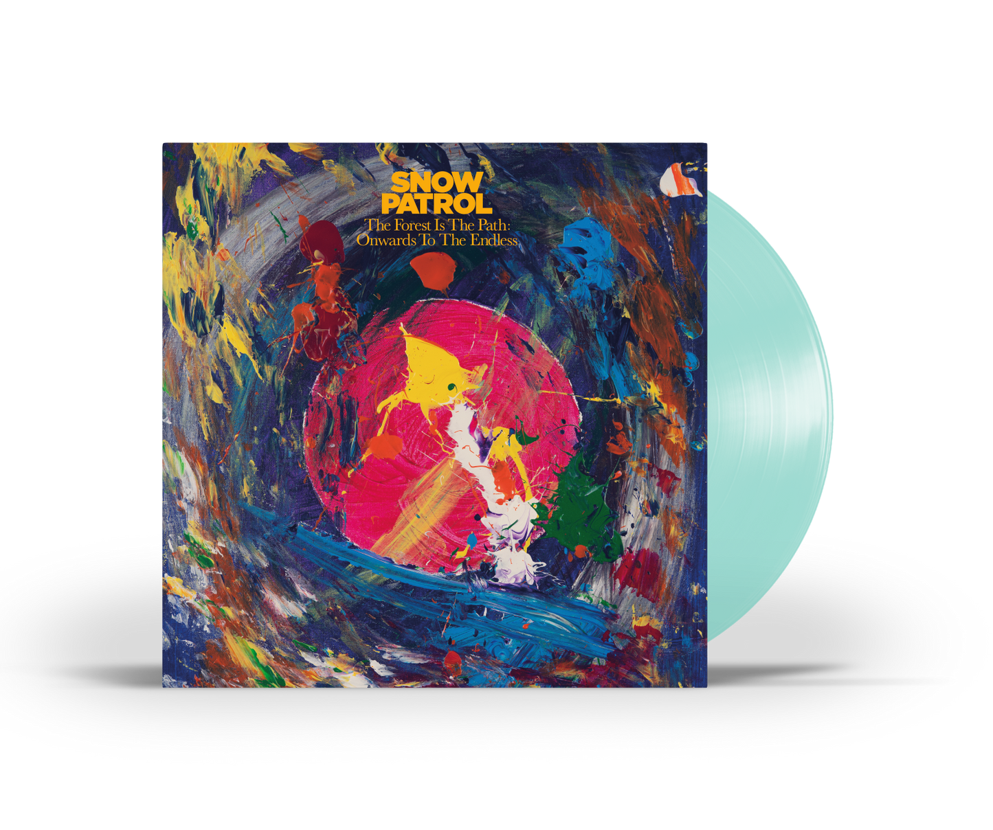 The Forest Is The Path: Onwards To The Endless 12" EP - Coke Bottle Clear Vinyl { vinyl }