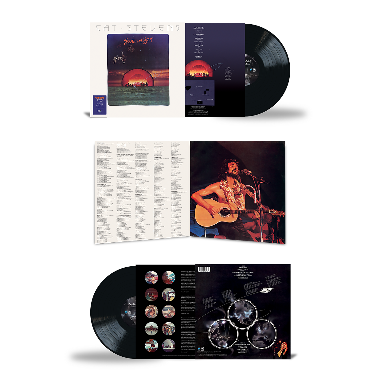 Saturnight (Cat Stevens Live In Tokyo): Vinyl LP { vinyl }