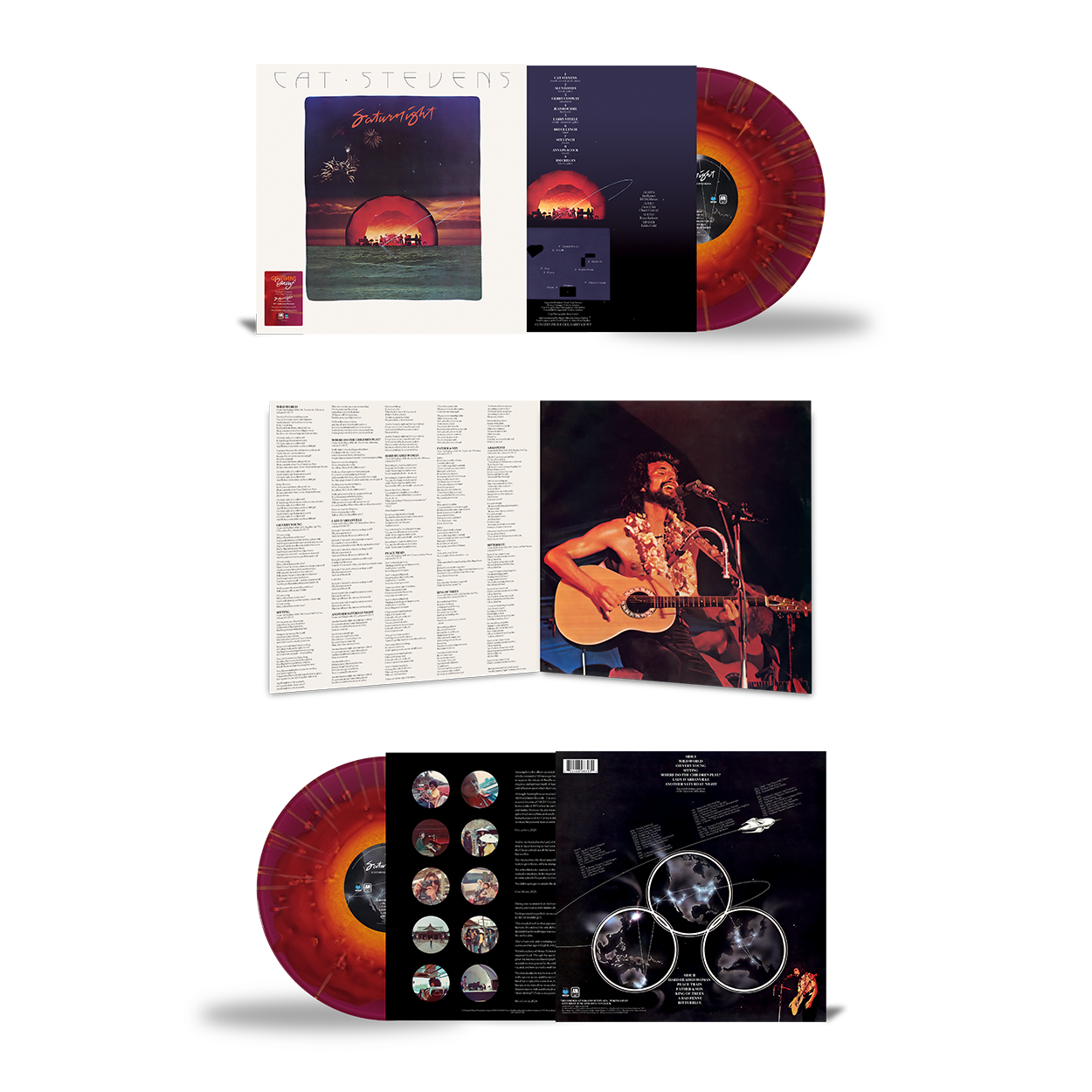 Saturnight (Cat Stevens Live In Tokyo): Lava Vinyl LP { vinyl }