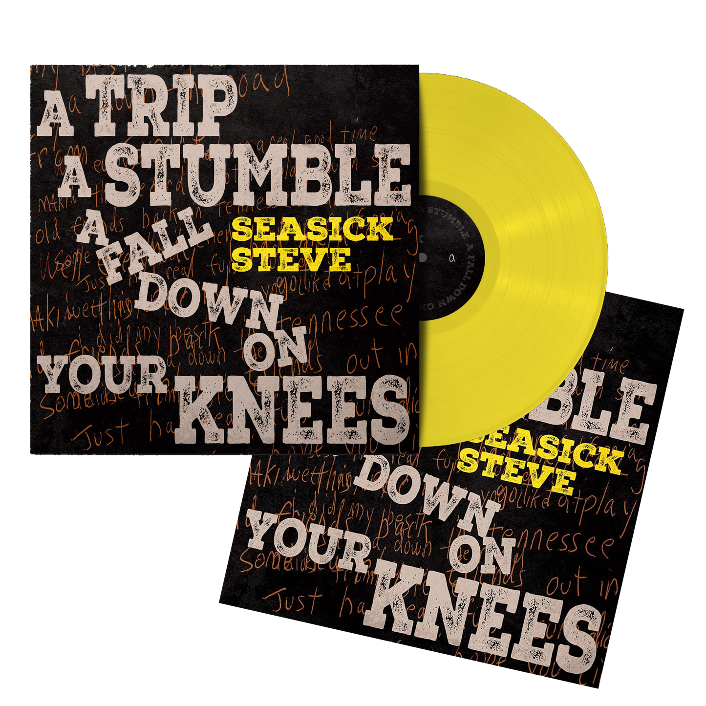 A Trip, A Stumble, A Fall Down On Your Knees: 'Canary Yellow' Vinyl LP & Signed Print { vinyl }