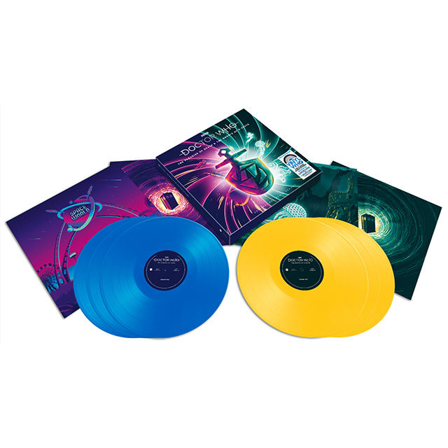 Doctor Who - The Paradise Of Death & The Ghosts Of N-Space: Limited Blue + Yellow 6LP Vinyl Box Set { vinyl }