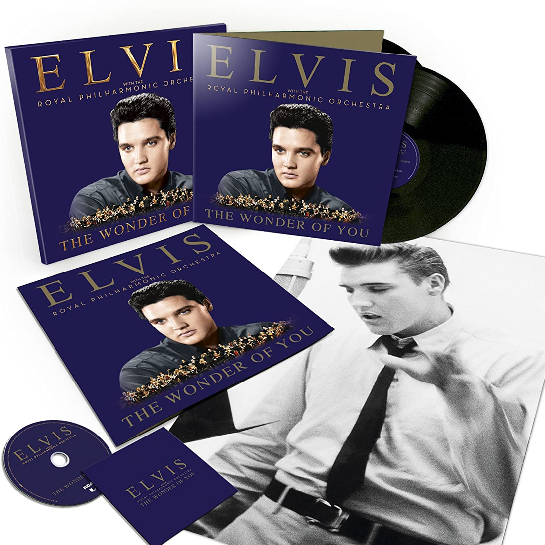 The Wonder of You: Elvis Presley with The Royal Philharmonic Orchestra (Deluxe Edition): Vinyl 2LP + CD { vinyl }