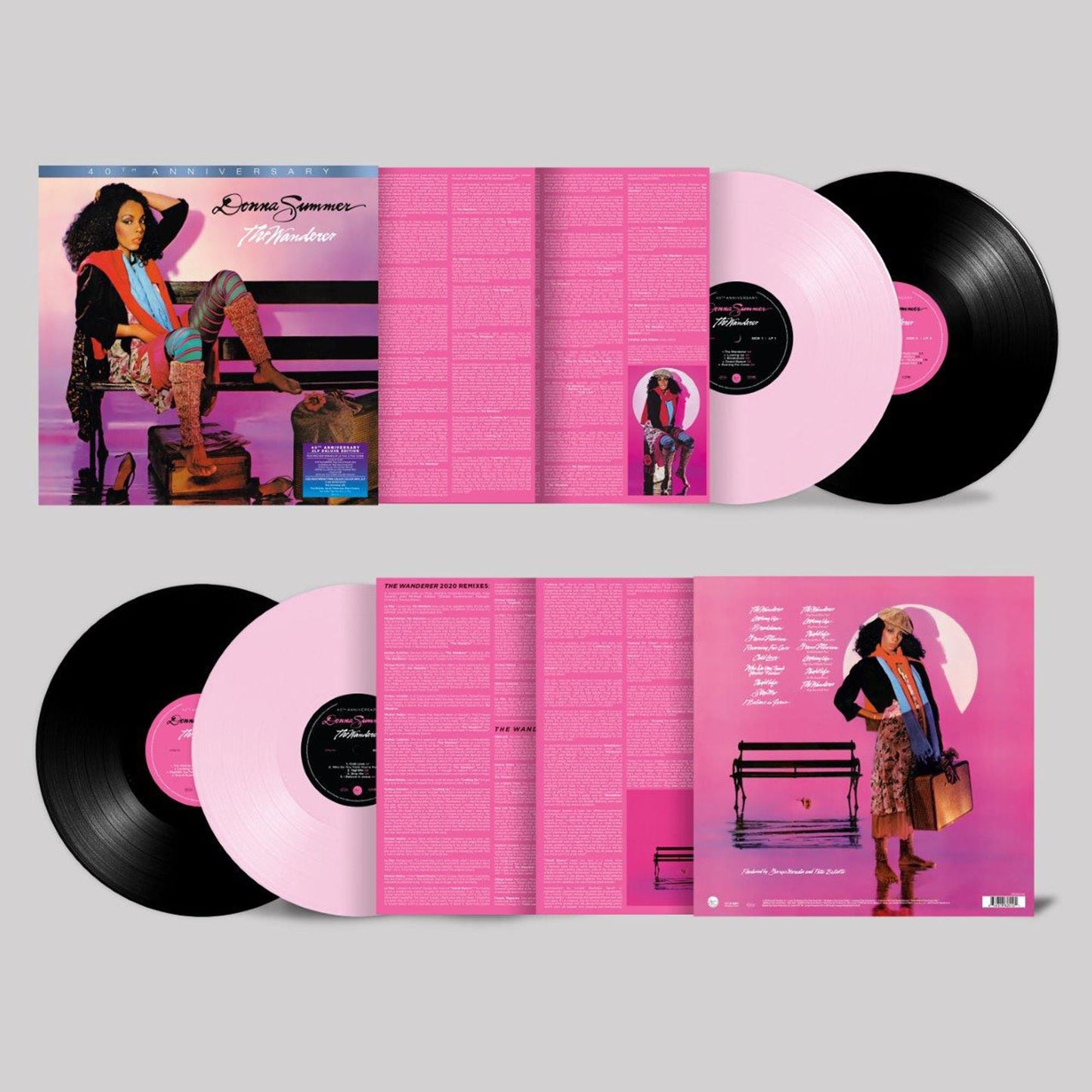 The Wanderer (40th Anniversary): Limited Edition Pink + Black Vinyl 2LP { vinyl }