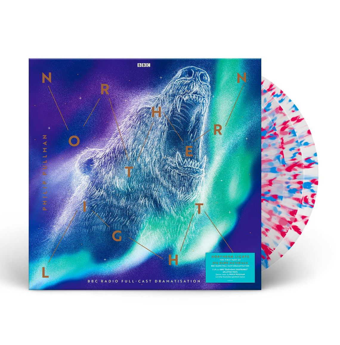 His Dark Materials - Northern Lights: 180g Daemonic Dustburst Splatter Vinyl 3LP { vinyl }