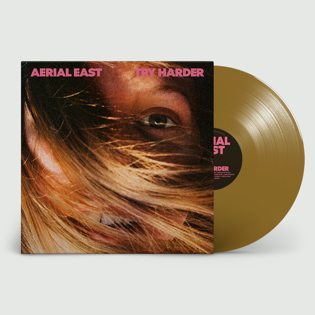 Try Harder: Signed First Pressing Gold Vinyl LP { vinyl }