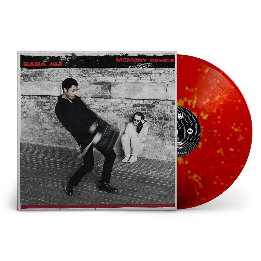 Memory Device: Signed Exclusive Orange + Red Splatter Vinyl LP { vinyl }