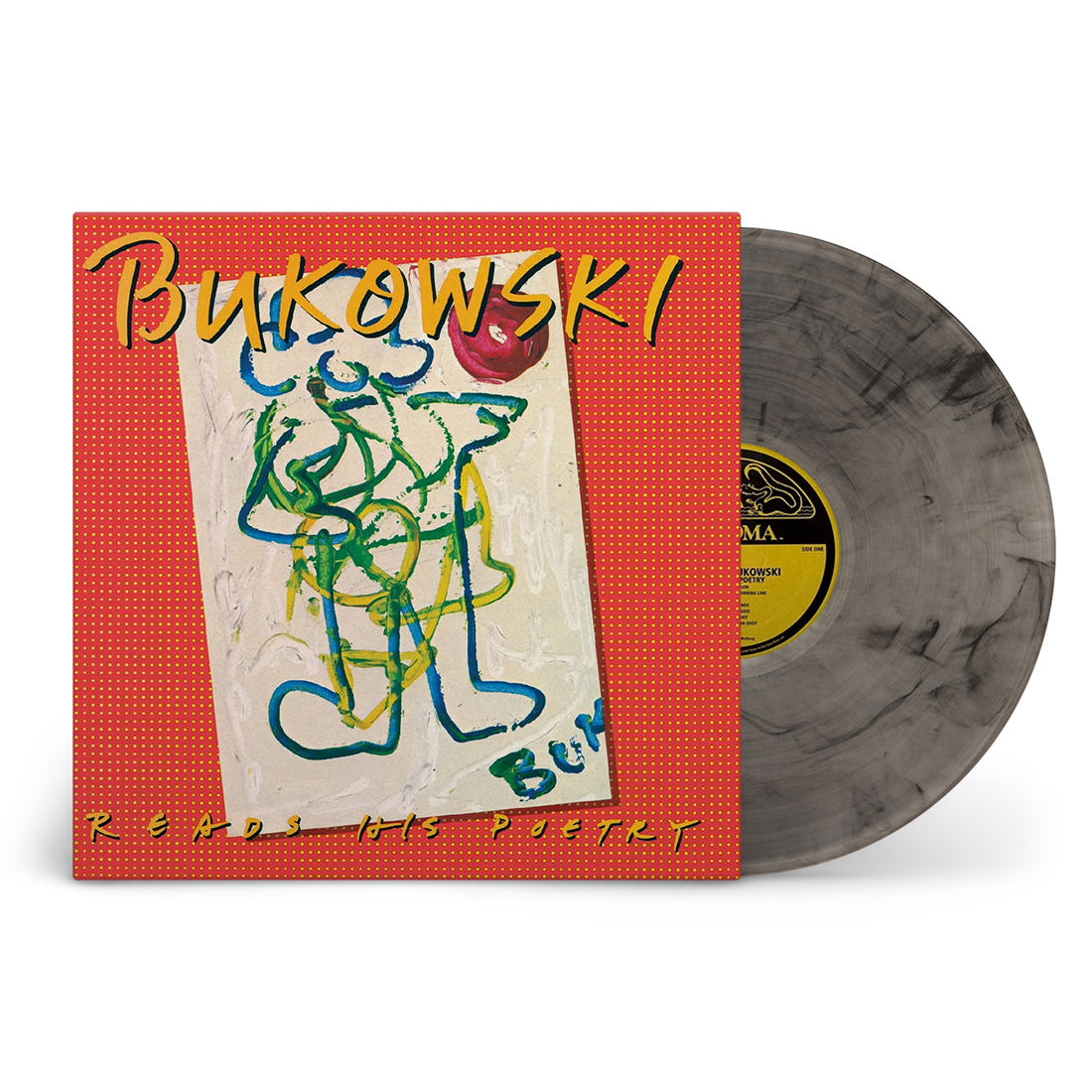 Reads His Poetry: Limited Edition "Ashtray" Vinyl LP { vinyl }