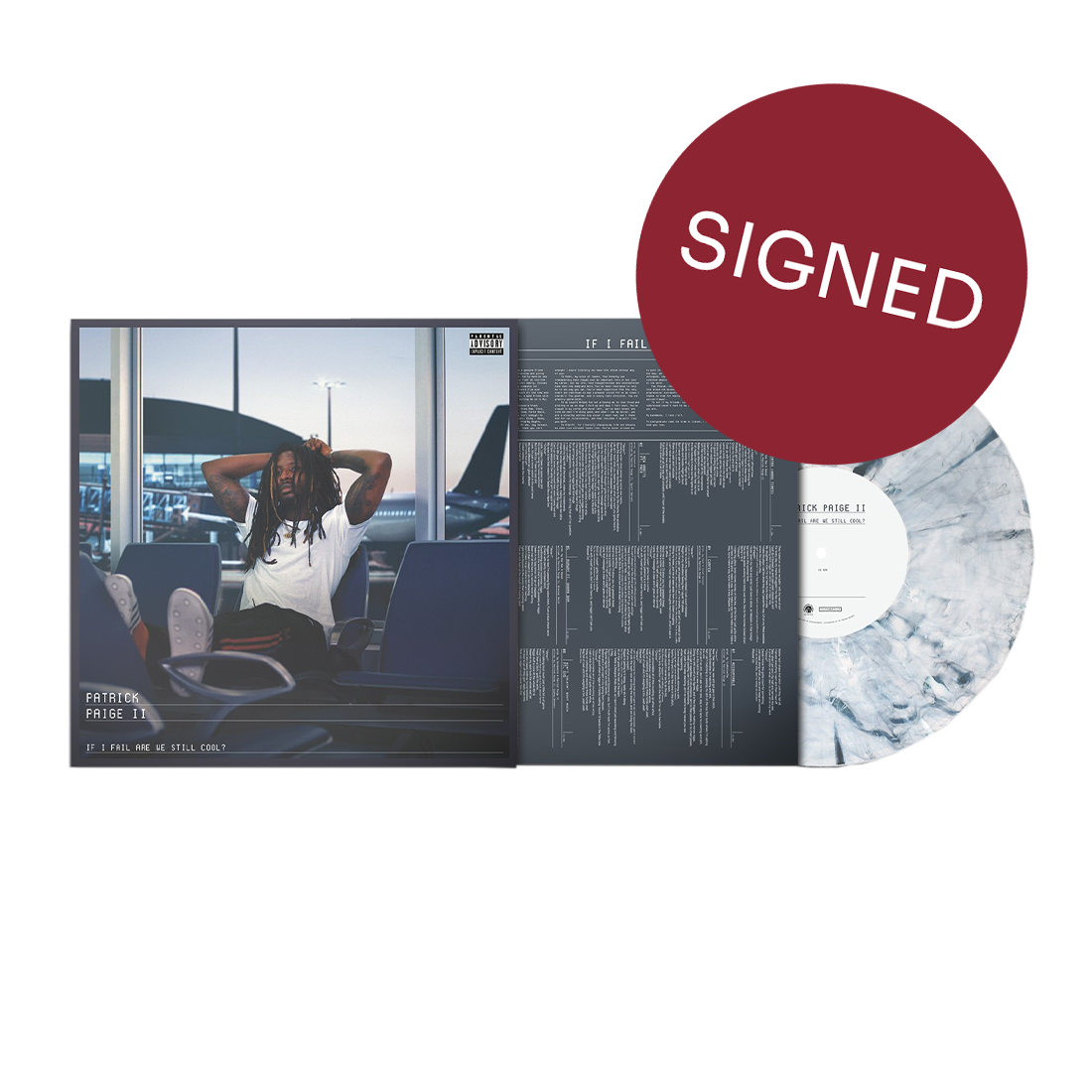 If I Fail Are We Still Cool?: Signed Vinyl LP { vinyl }