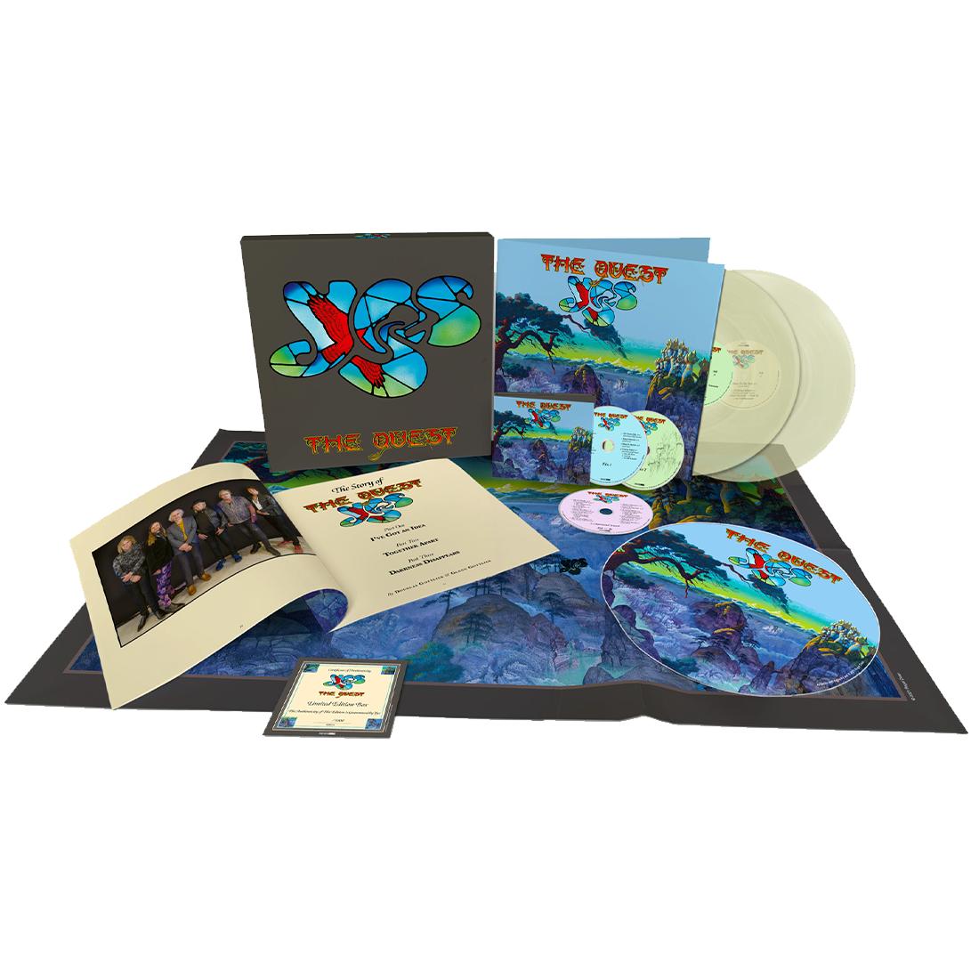 The Quest: Limited Deluxe Edition Clear Vinyl Box Set { vinyl }