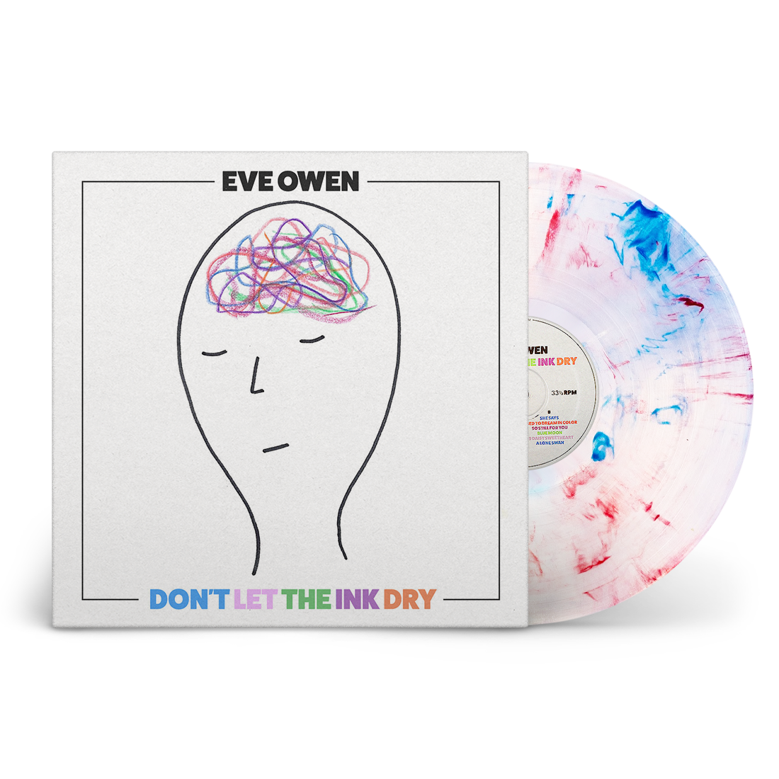 Don't Let The Ink Dry: Signed Exclusive Ink Splatter Vinyl LP { vinyl }