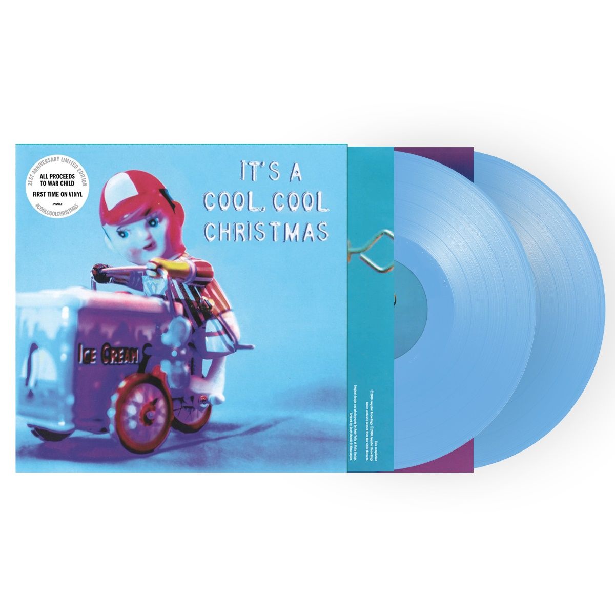 It's A Cool, Cool Christmas: Curacao Blue Vinyl { vinyl }