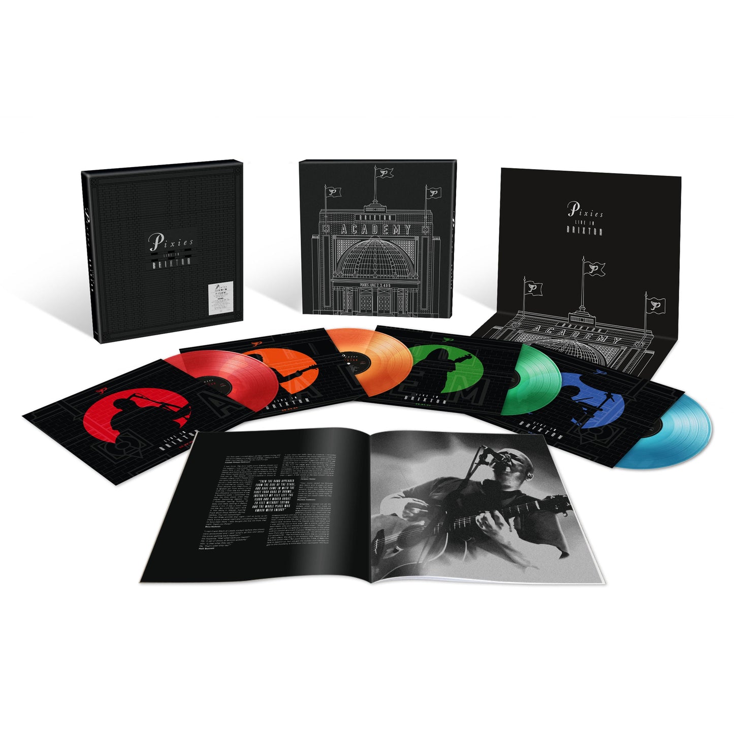 Live in Brixton: Limited Red, Orange, Green + Blue Translucent Vinyl 8LP Box Set { vinyl }