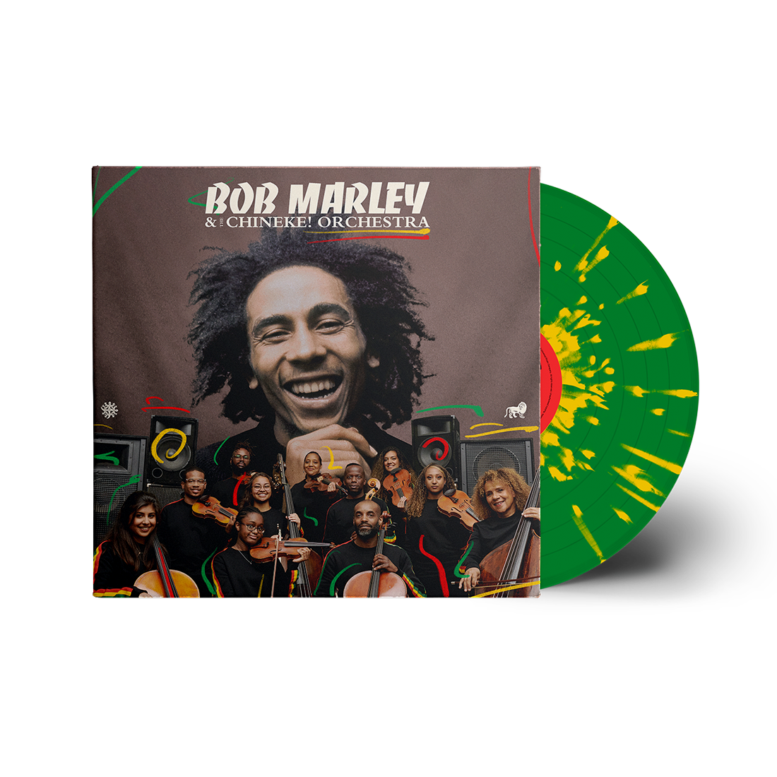 Bob Marley and the Chineke! Orchestra: Exclusive Splatter Vinyl LP { vinyl }