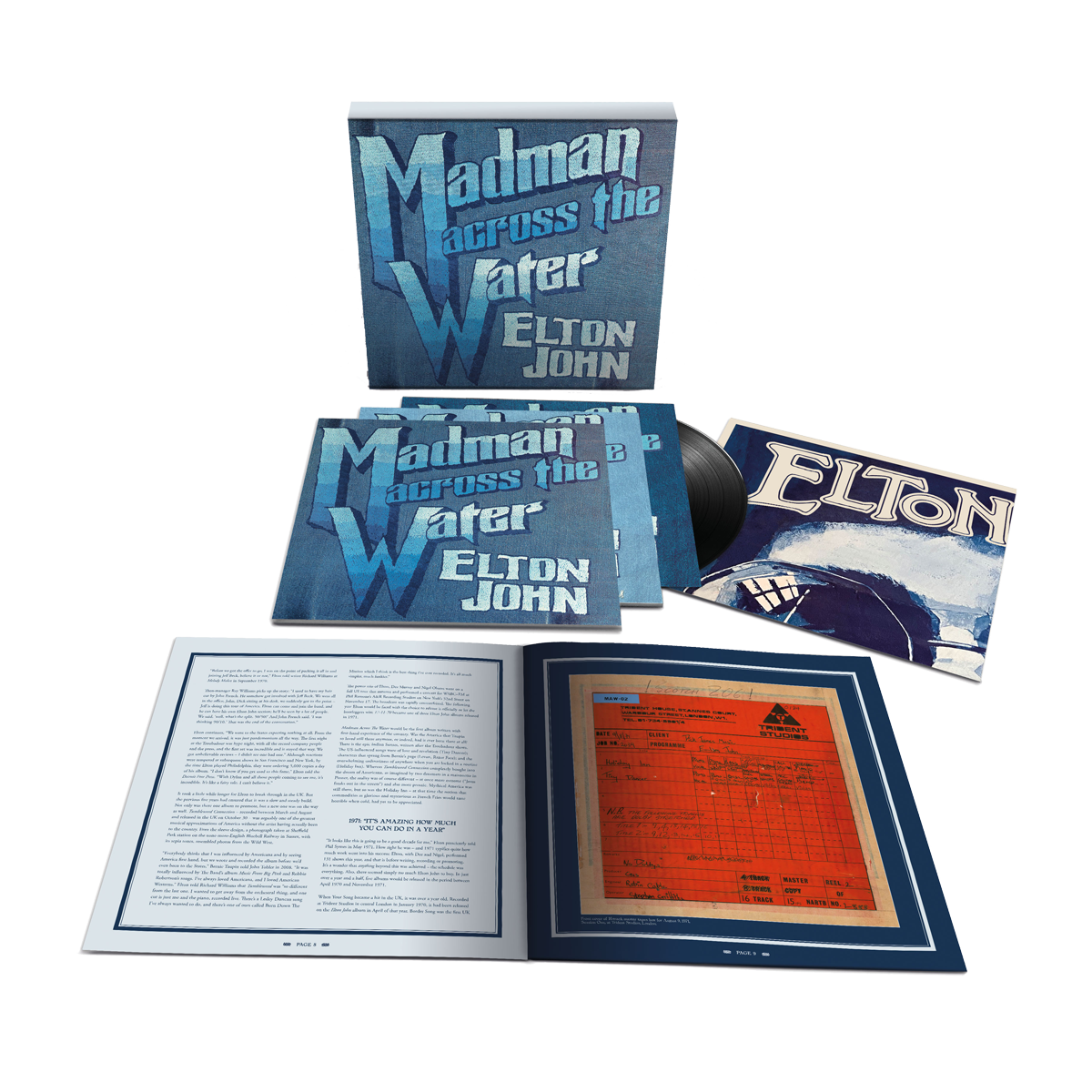 Madman Across The Water (50th Anniversary): Vinyl 4LP Boxset { vinyl }