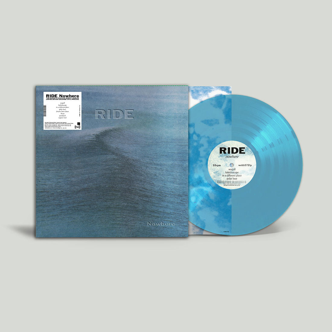 Nowhere: Limited Editon Transparent Curacao Vinyl LP { vinyl }