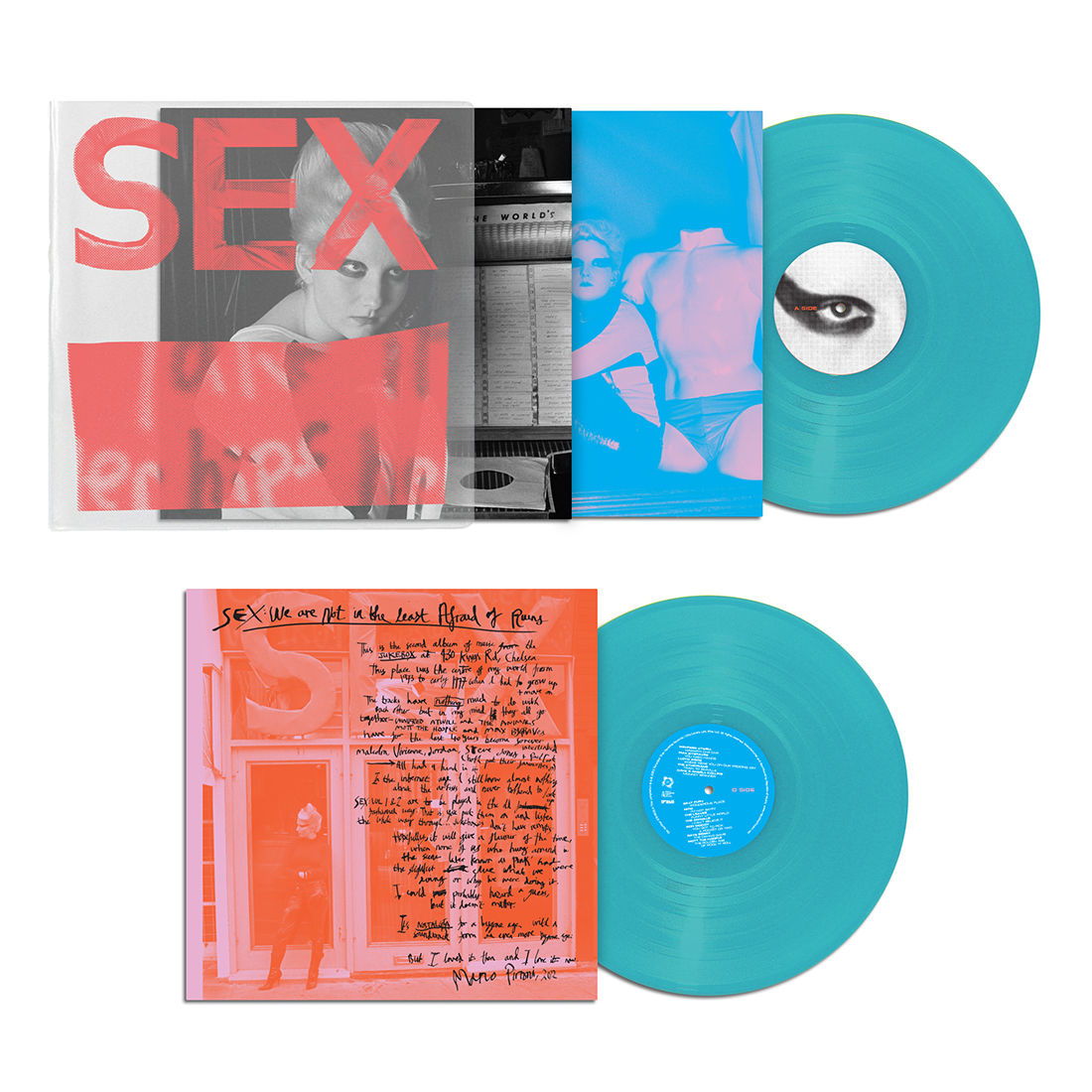 SEX– We Are Not in the Least Afraid of Ruins: Limited Mohair Blue Vinyl 2LP { vinyl }