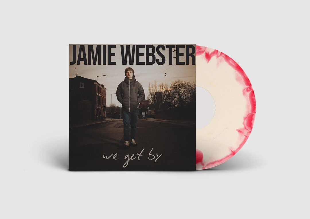 We Get By: Limited Edition Red and White Swirl Vinyl { vinyl }