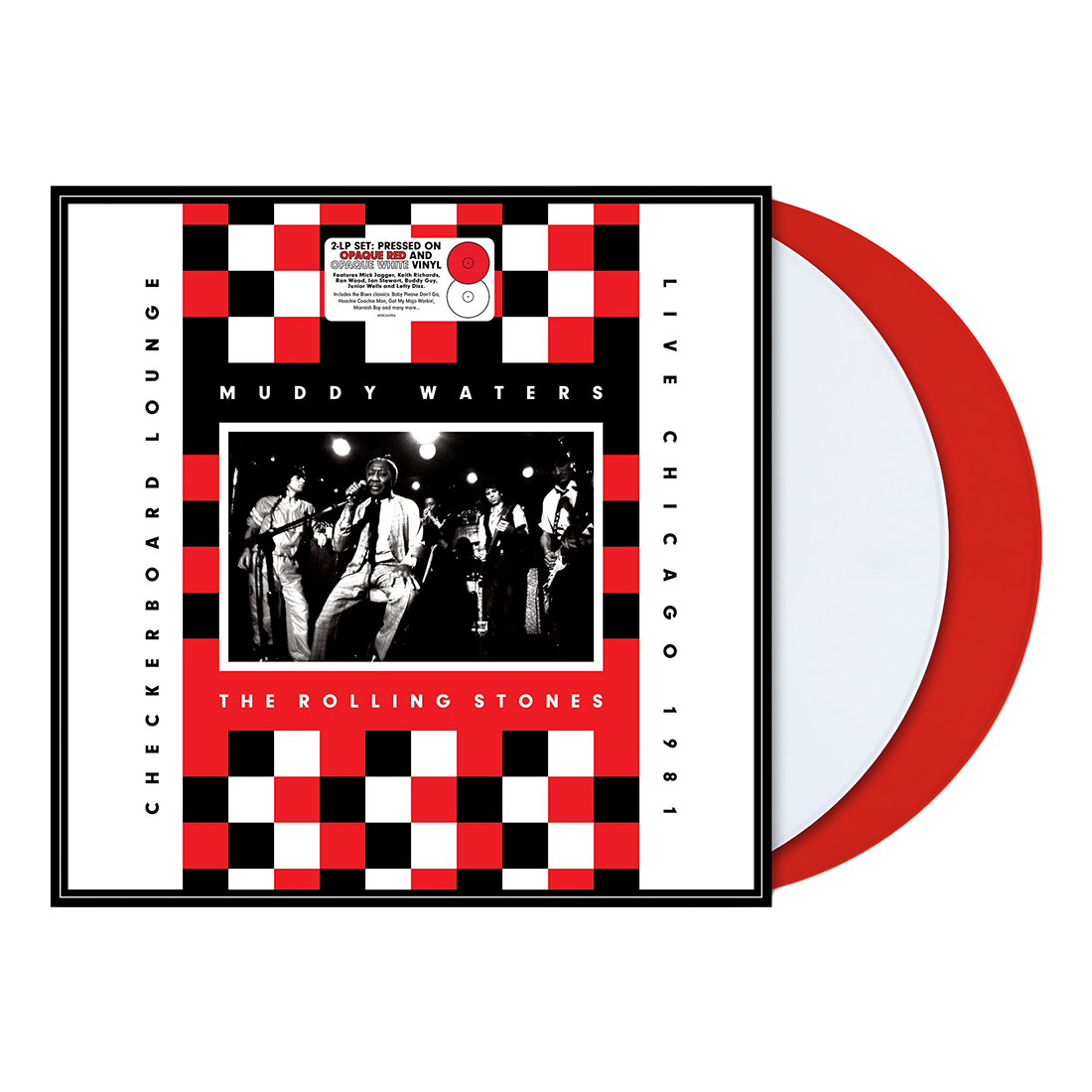 Live At The Checkerboard Lounge Chicago 1981: Limited Red & White Opaque Vinyl 2LP { vinyl }