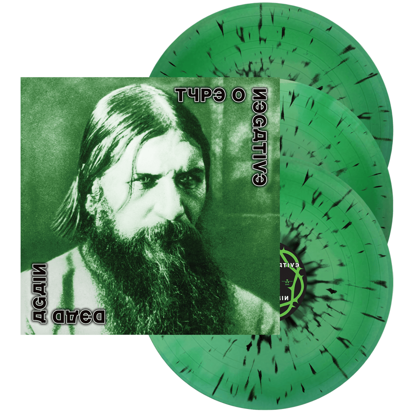 Dead Again: Limited Triple Mint Swirl With Black Splatter Vinyl 3LP { vinyl }
