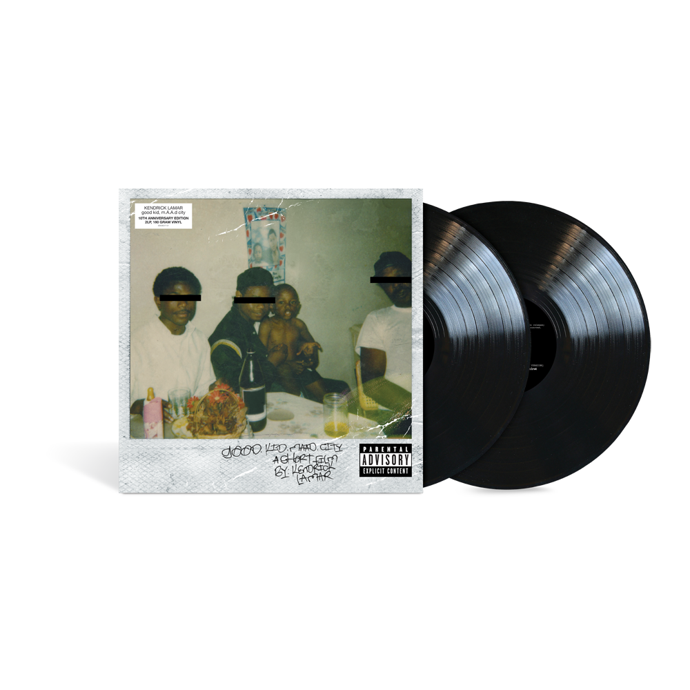 good kid, m.A.A.d city 10th Anniversary: Exclusive Black Vinyl 2LP { vinyl }