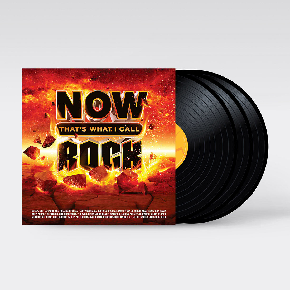 NOW That’s What I Call Rock (3LP) { vinyl }