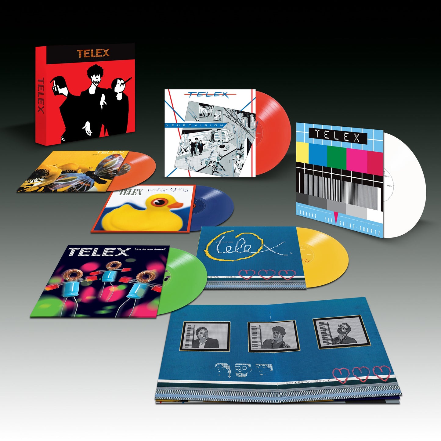 Telex: Limited Edition Colour Vinyl 6LP Box Set { vinyl }