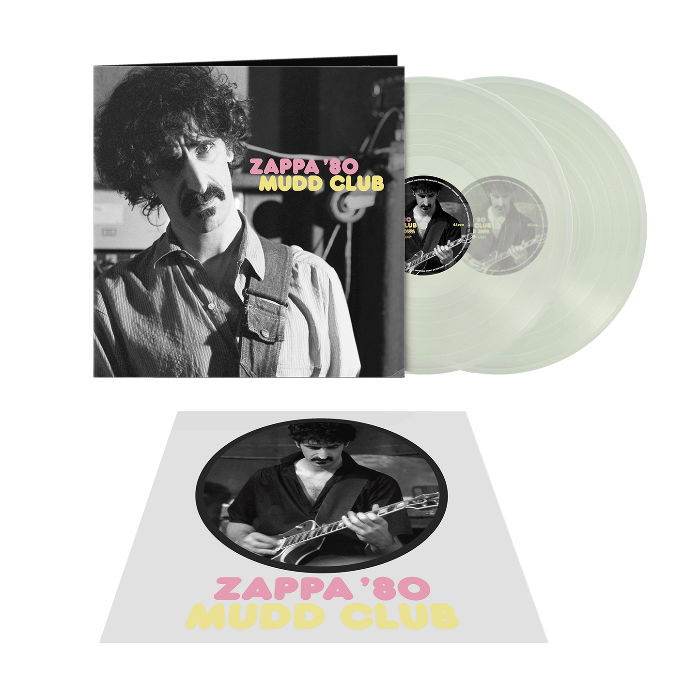 Zappa ’80: Mudd Club: Exclusive Coke Bottle Green Vinyl 2LP + Iron-On Transfer { vinyl }